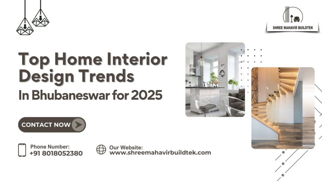 Modern home interior design trends showcased in Bhubaneswar for 2025.